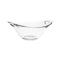 "Practica" bowl, 33 x 25 cm, glass - Borgonovo
