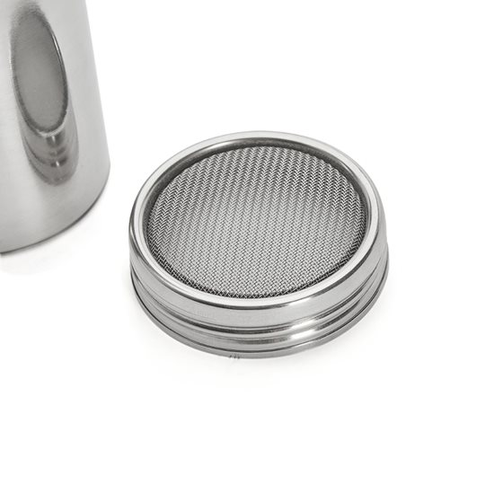 Container for sprinkling spices, with sieve, stainless steel, 7.1 × 13.7 cm - de Buyer