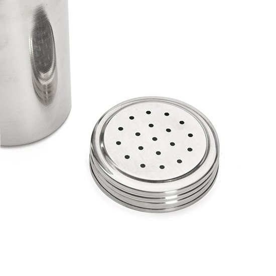 Container for sprinkling spices, with sieve, stainless steel, 7 × 10 cm/2.5 mm - de Buyer