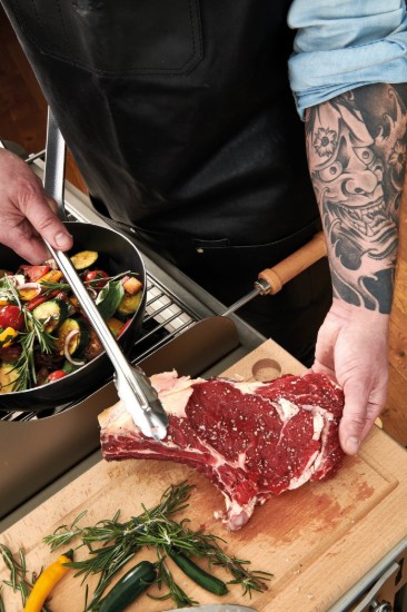 Универсальные щипцы, нержавеющая сталь, 40 см - бренд de Buyer