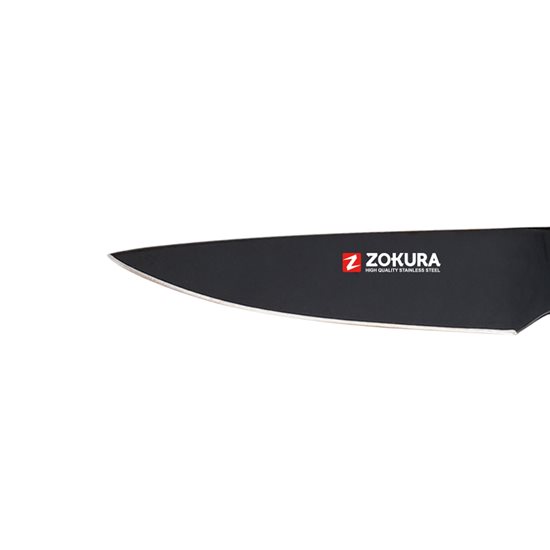 Soyma bıçağı, paslanmaz çelik, 9 cm - Zokura