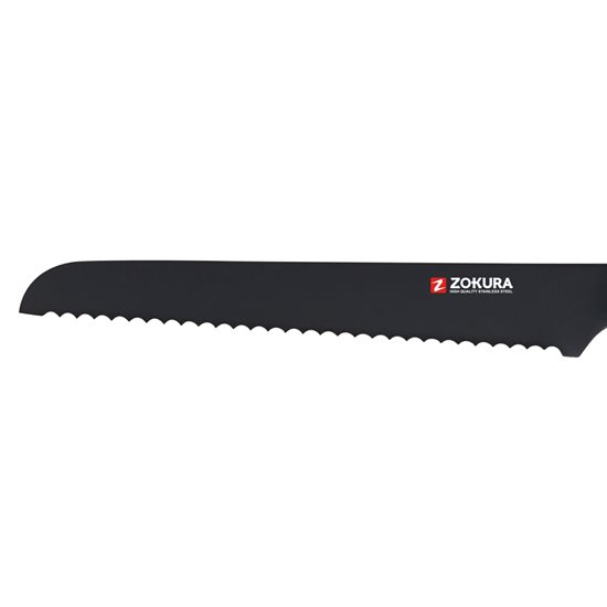 Нож для хлеба, нержавеющая сталь, 20 см - Zokura