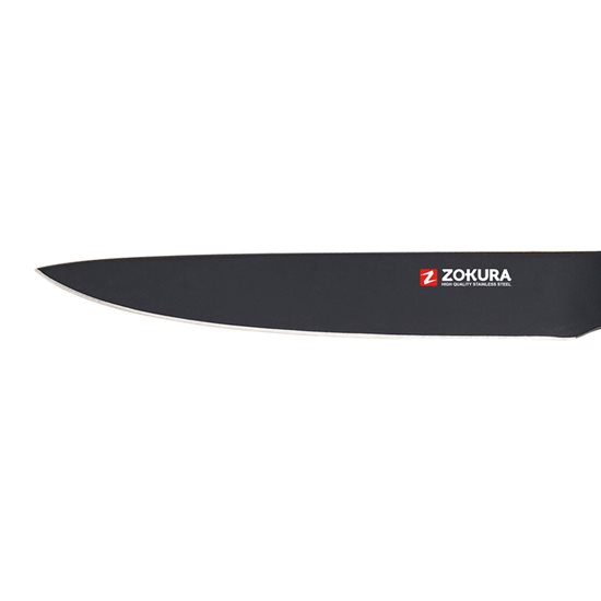 Utility knife, stainless steel, 12.5 cm - Zokura