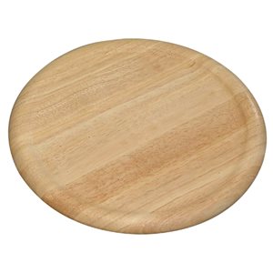 Platter for serving pizza, 32 cm, rubber tree - Kesper