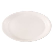 Oval Alumilite Dove platter 34 x 24 cm - Porland 