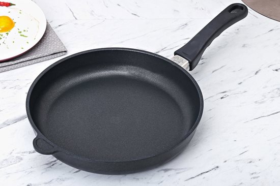 Frying pan, aluminum, 32 cm, height 5 cm, induction - AMT Gastroguss