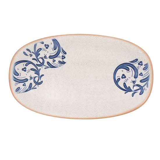 Gardēžu ovāls šķīvis, porcelāns, 34 × 19,5 cm, "Laudum" - Bonna