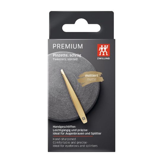 Пинцет из нержавеющей стали, 90 мм, Gold - Zwilling PREMIUM