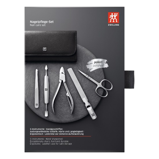 5-delni manikirni set, nerjaveče jeklo - Zwilling Classic Inox