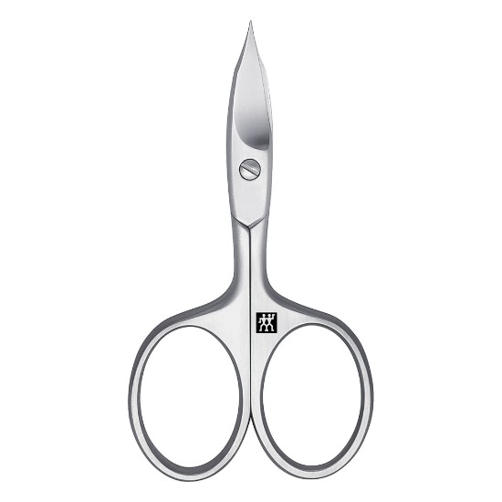 Conjunto de manicure de 5 peças, aço inoxidável acetinado, estojo de couro vermelho, PREMIUM - Zwilling