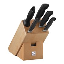 6-piece kitchen knife set, stainless steel, TWIN Four Star - Zwilling