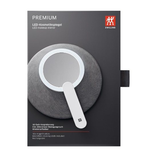 Косметическое зеркало со светодиодной подсветкой, 10 см - Zwilling PREMIUM