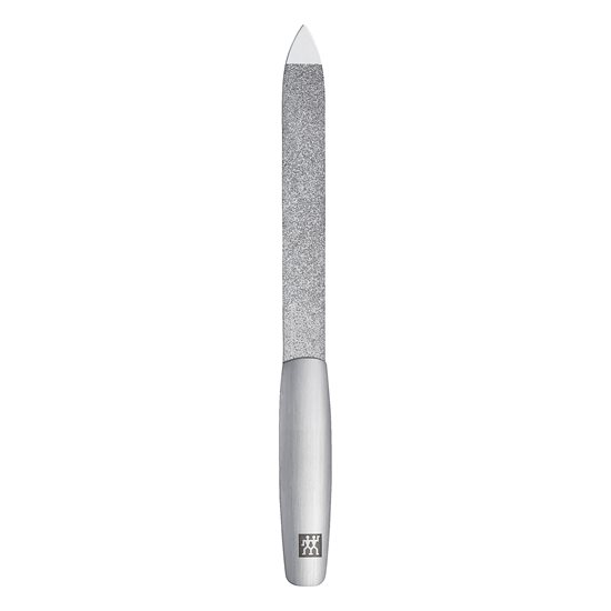 Sett ta '5 biċċiet ta' l-istainless steel satin, każ tal-ġilda sewda - Zwilling TWINOX