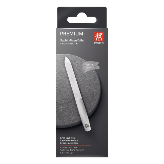 Lima per unghie, 130 mm, acciaio inossidabile satinato - Zwilling TWINOX