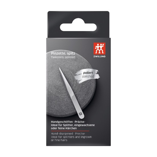 Kiillotetut ruostumattomasta teräksestä valmistetut pinsetit, 9 cm - Zwilling Classic Inox