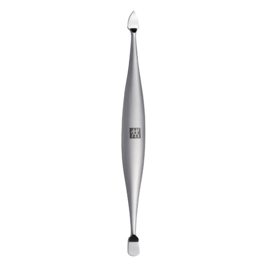 5-delige manicureset, vernikkeld staal, bruin leren etui - Zwilling Twinox
