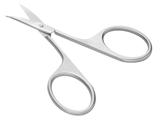 Tesoura para cutículas de aço inoxidável acetinado, 90 mm - Zwilling TWINOX