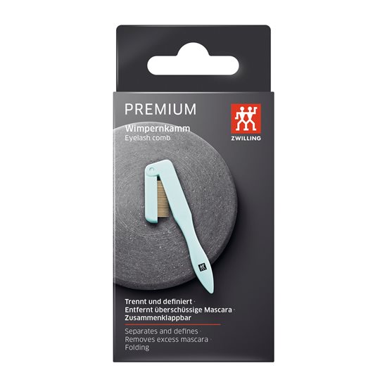 Eyelash comb, plastic, PREMIUM - Zwilling