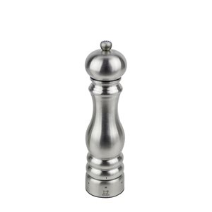 "Paris Chef" salt grinder, 22 cm, stainless steel - Peugeot
