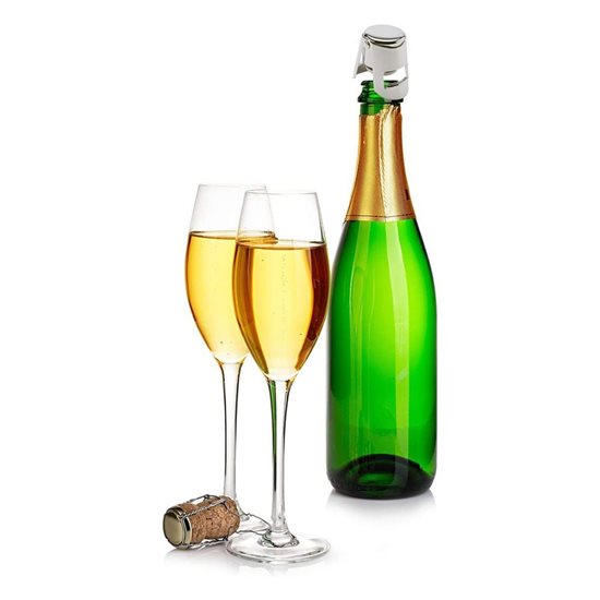 Šampano butelio kamštis, chromuotas metalas – Westmark