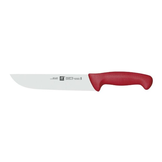 Месарски нож, црвени, 20 цм, <<ТВИН Мастер>> - Звиллинг