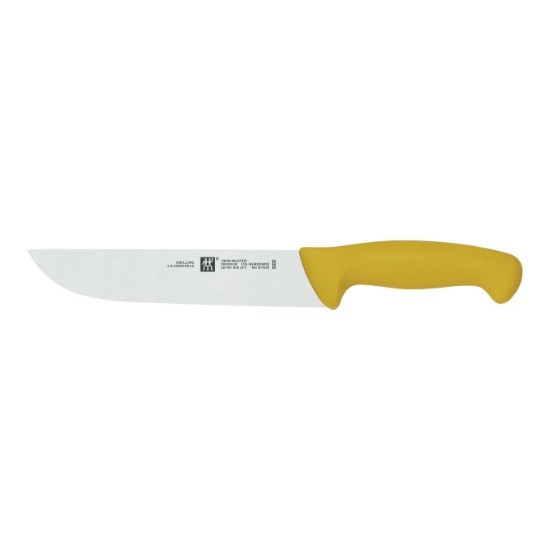 Couteau de boucher, jaune, 20 cm, <<TWIN Master>> - Zwilling