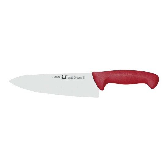 Nóż szefa kuchni 20 cm „TWIN MASTER” czerwony - Zwilling