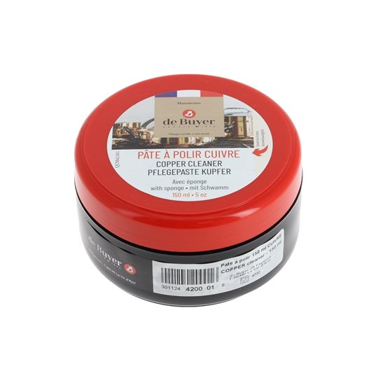 Copper polishing paste, 150 ml - de Buyer