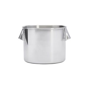 Container for food storage and bain-marie, stainless steel, 16cm/2.5L - de Buyer brand