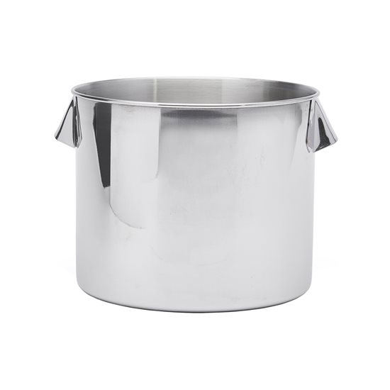 Élelmiszer tárolására és mosdókagylóra szolgáló edény, rozsdamentes acél, 24cm/8L - de Buyer