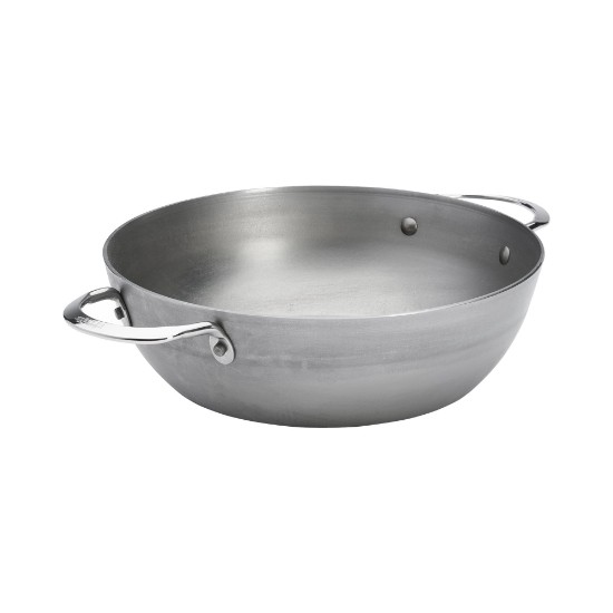 Sauteuse 2 anses, 24cm, acier, "Mineral B" - de Buyer