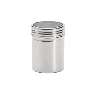 Container for sprinkling spices, with sieve, stainless steel, 7 × 10 cm - de Buyer