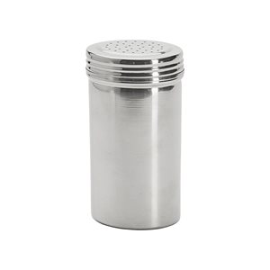 Container for sprinkling spices, with sieve, stainless steel, 7 × 13 cm/1.5 mm - de Buyer