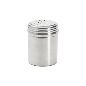 Container for sprinkling spices, with sieve, stainless steel, 7 × 10 cm/2.5 mm - de Buyer