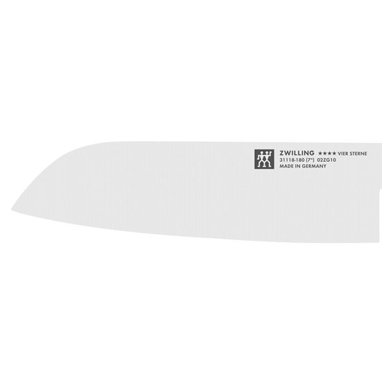 Cuchillo Santoku, 18 cm, <<TWIN Four Star>> - Zwilling