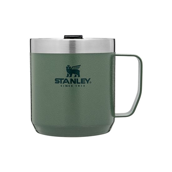 Campingkrus, rustfrit stål, 350ml, "Classic Legendary", Hammertone Green - Stanley