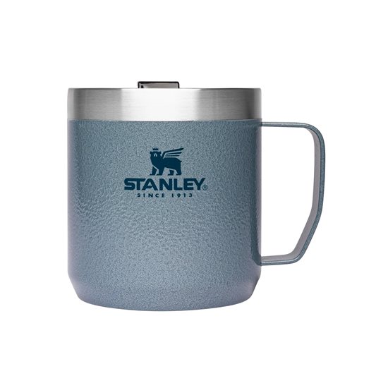 Tazza da campeggio, acciaio inossidabile, 350 ml, "Classic Legendary", Hammertone Ice - Stanley