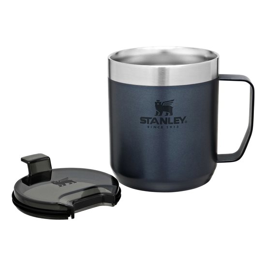 Camping mug, stainless steel, 350ml, "Classic Legendary", Nightfall - Stanley