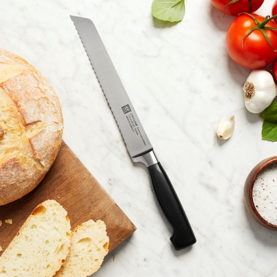 Bread knife, 20 cm, <<TWIN Four Star>> - Zwilling