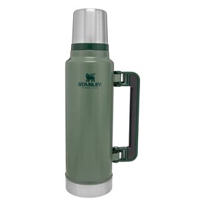 Stainless steel thermal insulating bottle, 1.4L, "Classic Legendary", Hammertone Green - Stanley