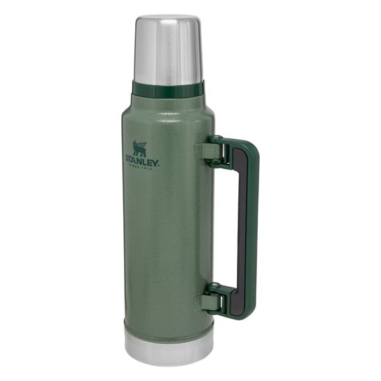 Nerūdijančio plieno termoizoliuotas butelis, 1,4L, "Classic Legendary", Hammertone Green - Stanley