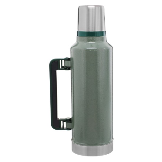 Hőszigetelő palack, rozsdamentes acél, 1,9L, "Classic Legendary", Hammertone Green - Stanley