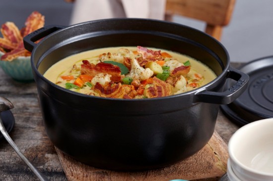 Pentola Cocotte in ghisa, 26cm/5,2L, <<Black>> - Staub