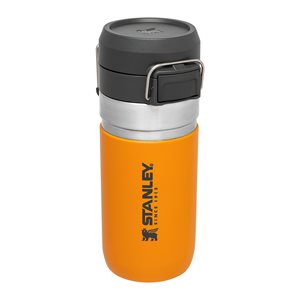 Water bottle, stainless steel, 470ml, "Go Quick", Saffron - Stanley