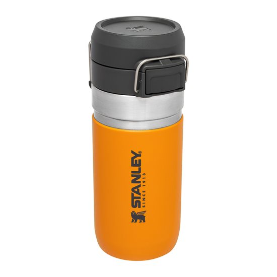 Steklenica za vodo, nerjaveče jeklo, 470 ml, "Go Quick", Saffron - Stanley