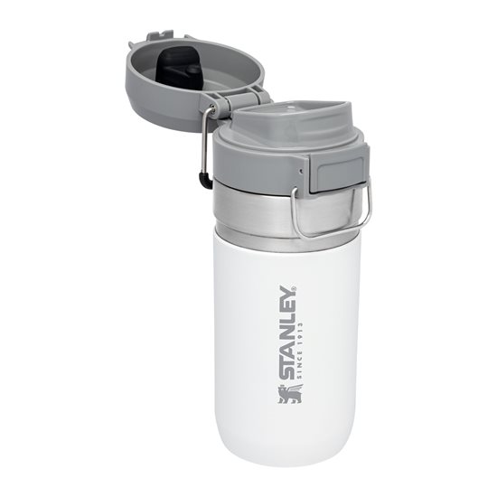 Water bottle, stainless steel, 470ml, "Go Quick", Polar - Stanley