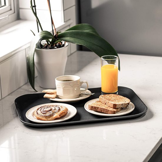 "Super Plastic" rectangular serving tray, 40.6 x 59 cm, plastic - Grunwerg