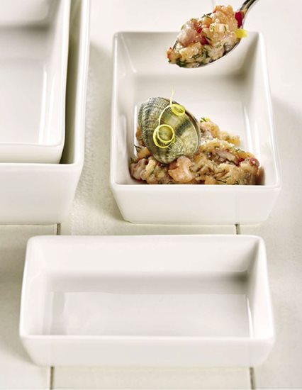 Kulho hasselpähkinöille, posliini, 15x8 cm, Gastronomi - Porland
