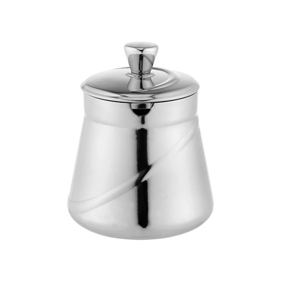 Sugar bowl, stainless steel, 300 ml, "Arabica" - Grunwerg