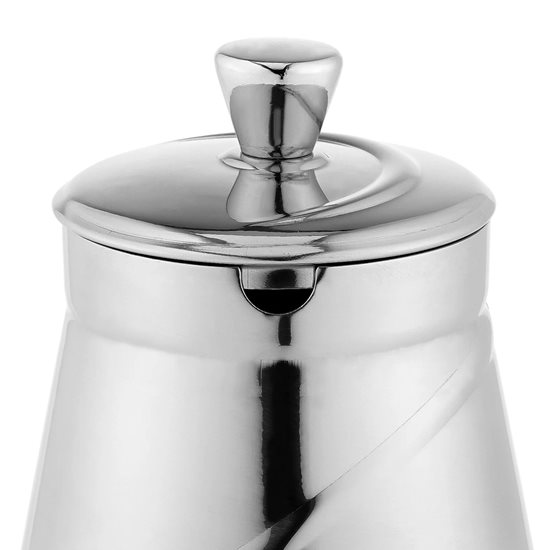 Sugar bowl, stainless steel, 300 ml, "Arabica" - Grunwerg